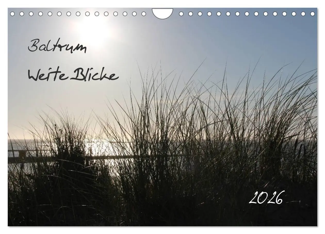 Cover: 9783516233438 | Baltrum (Wandkalender 2026 DIN A4 quer), CALVENDO Monatskalender