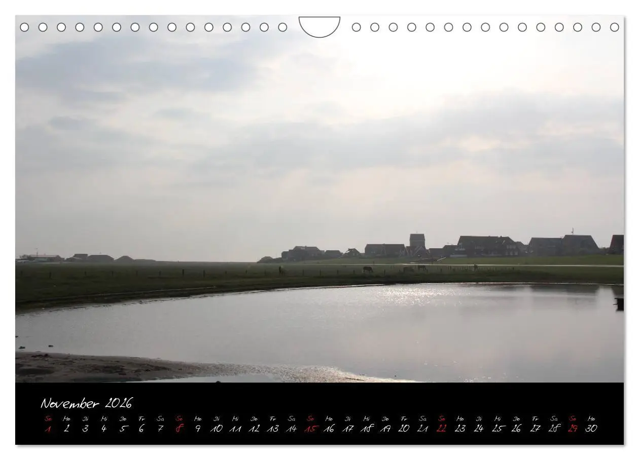Bild: 9783516233438 | Baltrum (Wandkalender 2026 DIN A4 quer), CALVENDO Monatskalender