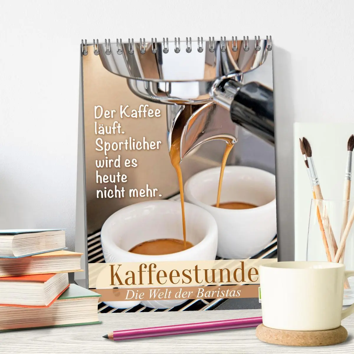Bild: 9783516303438 | Kaffeestunde: Die Welt der Baristas (Tischkalender 2026 DIN A5...