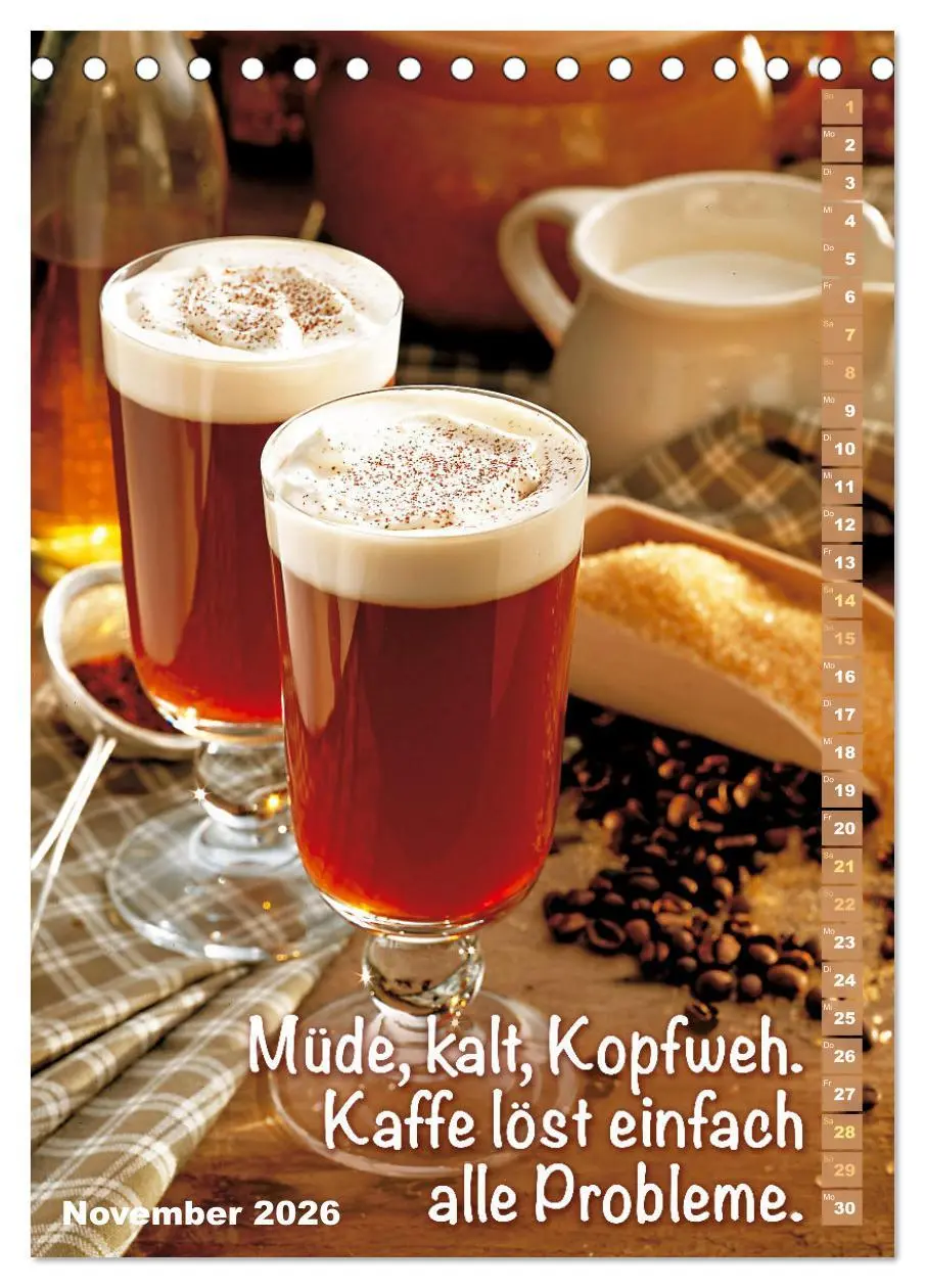 Bild: 9783516303438 | Kaffeestunde: Die Welt der Baristas (Tischkalender 2026 DIN A5...