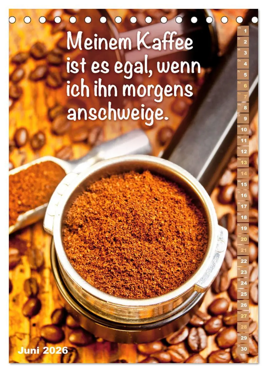 Bild: 9783516303438 | Kaffeestunde: Die Welt der Baristas (Tischkalender 2026 DIN A5...