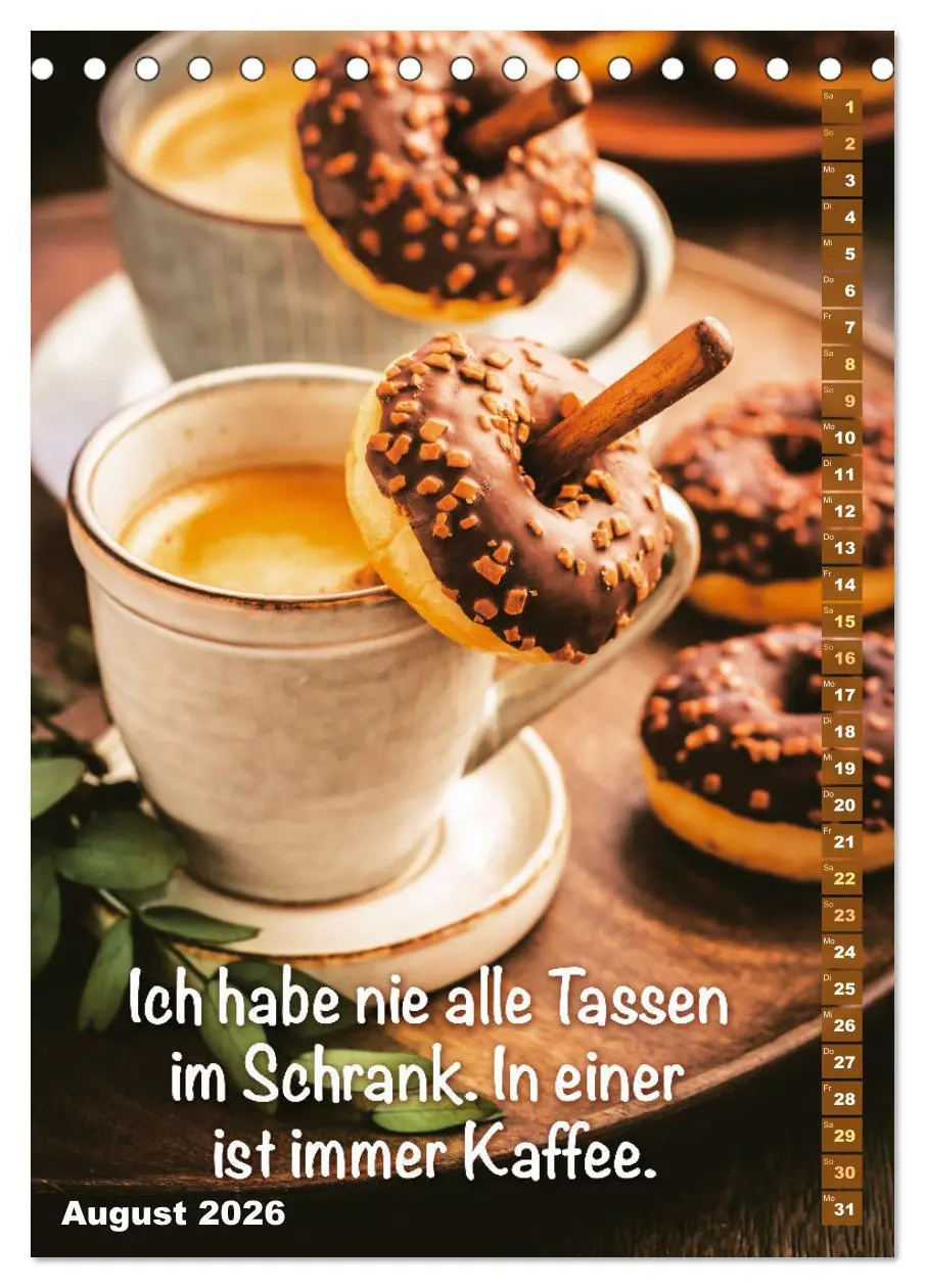 Bild: 9783516303438 | Kaffeestunde: Die Welt der Baristas (Tischkalender 2026 DIN A5...