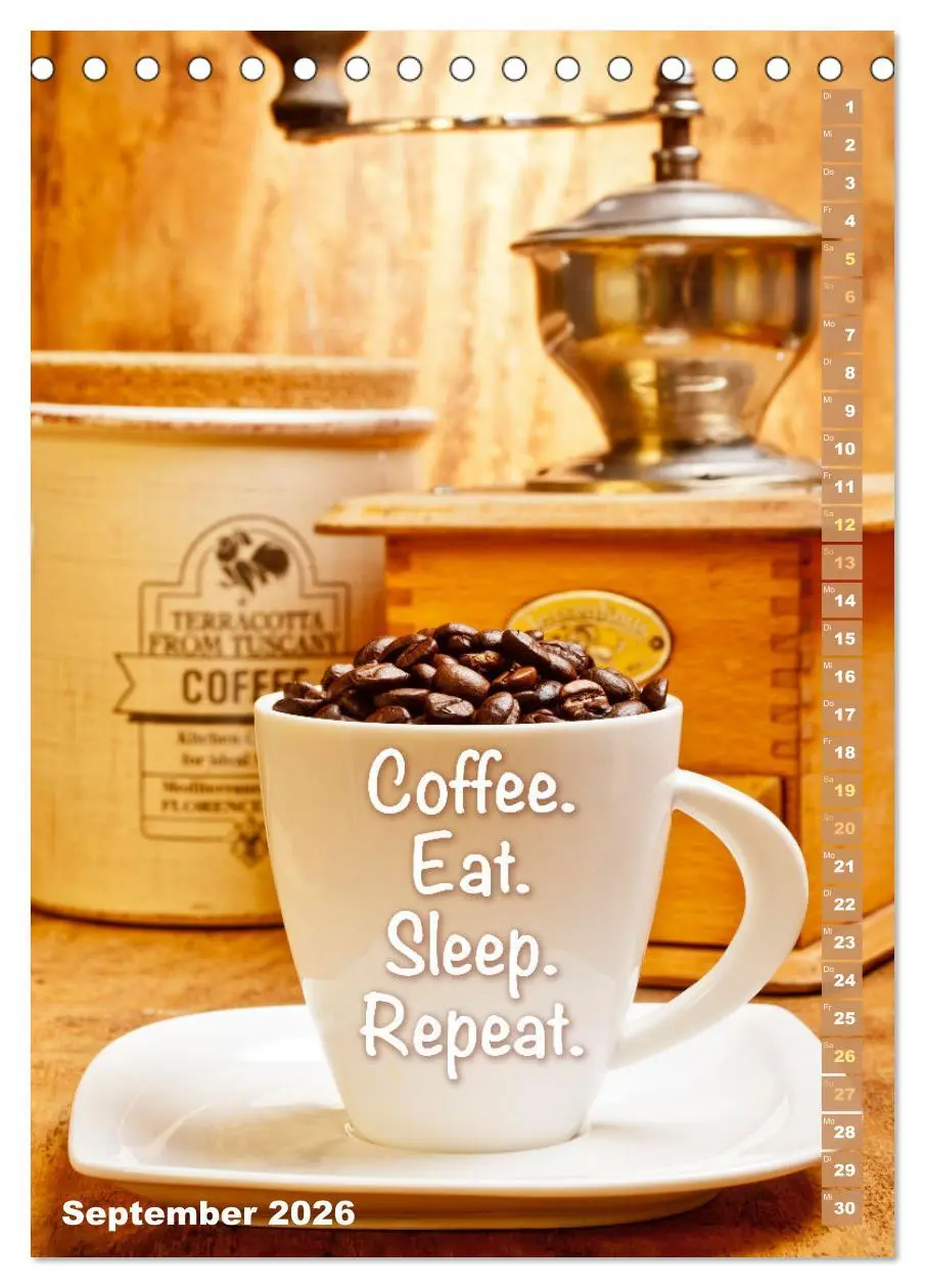 Bild: 9783516303438 | Kaffeestunde: Die Welt der Baristas (Tischkalender 2026 DIN A5...