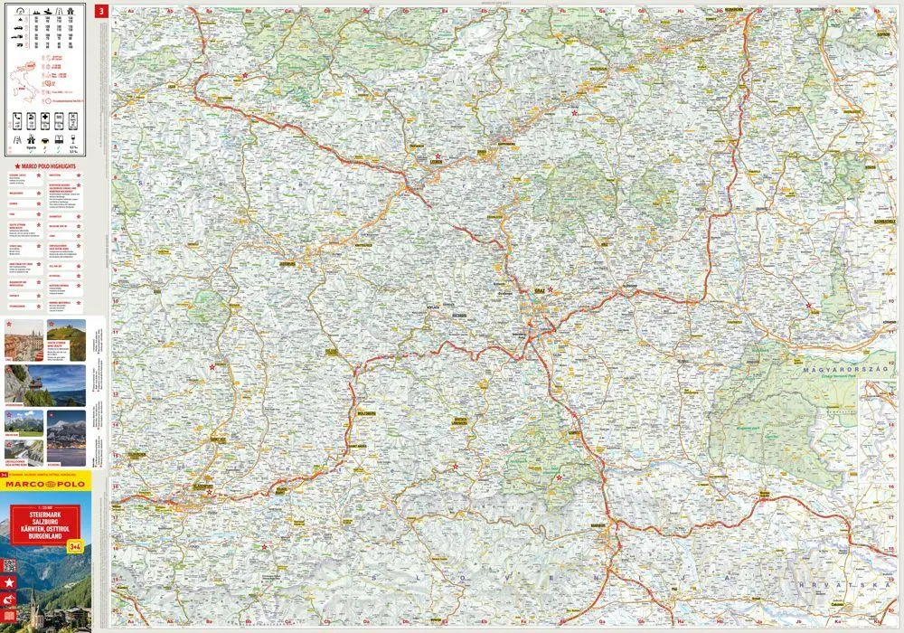 Bild: 9783575023438 | MARCO POLO Kartenset Österreich, Südtirol 1:225.000 | (Land-)Karte