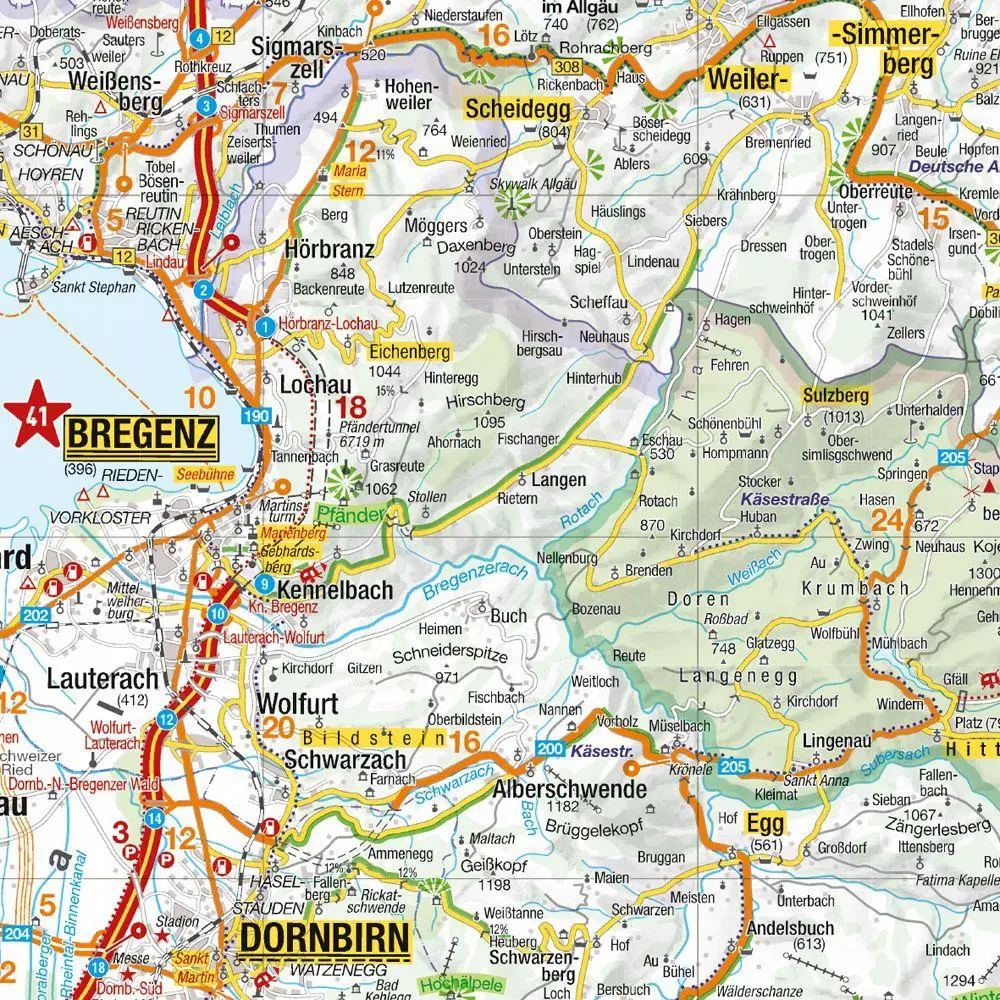 Bild: 9783575023438 | MARCO POLO Kartenset Österreich, Südtirol 1:225.000 | (Land-)Karte