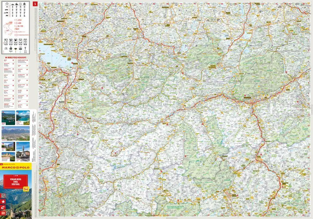 Bild: 9783575023438 | MARCO POLO Kartenset Österreich, Südtirol 1:225.000 | (Land-)Karte