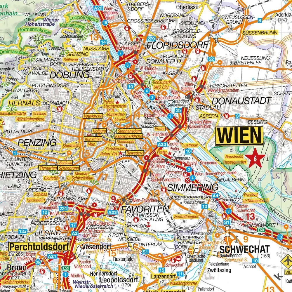 Bild: 9783575023438 | MARCO POLO Kartenset Österreich, Südtirol 1:225.000 | (Land-)Karte
