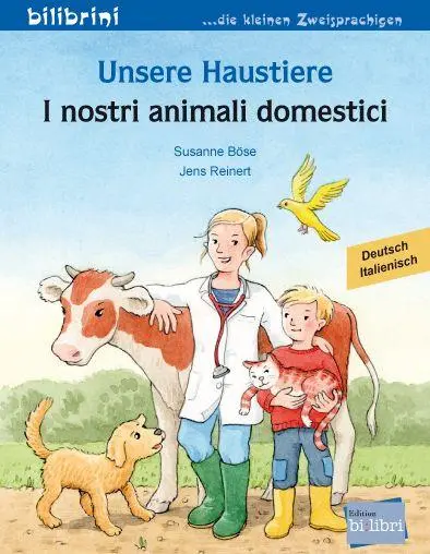 Cover: 9783695053438 | Unsere Haustiere (Deutsch-Italienisch) | Zweisprachiges Kinderbuch