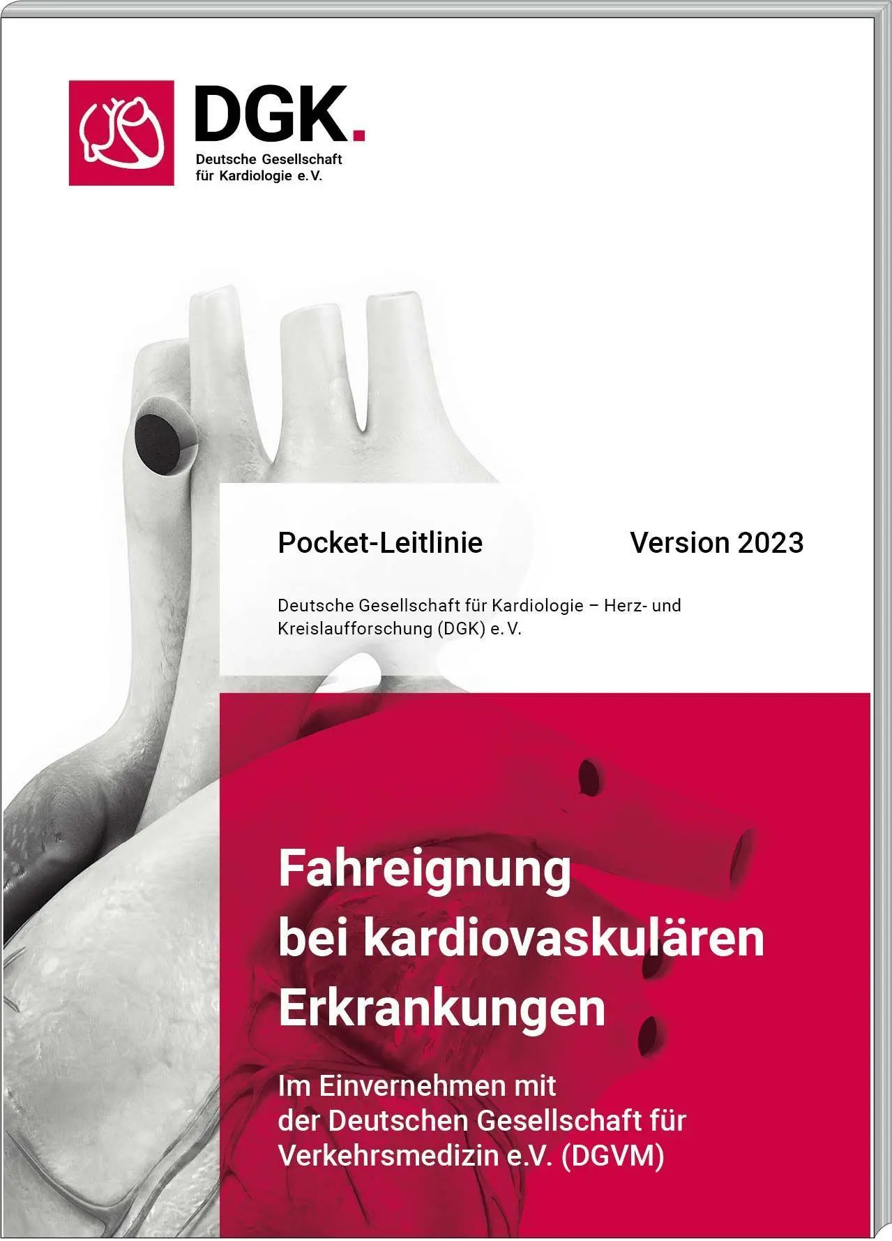 Cover: 9783898623438 | Fahreignung bei kardiovaskulären Erkrankungen | Version 2023 | 28 S.