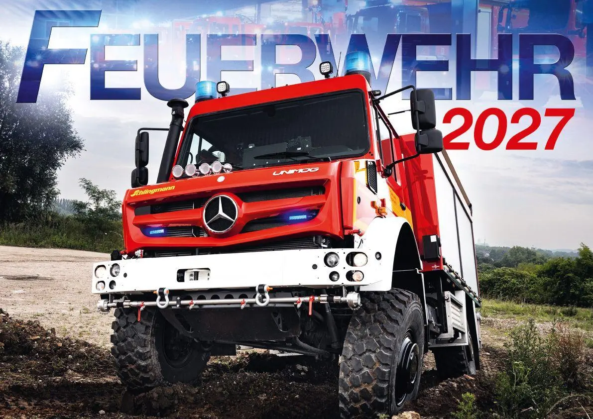 Cover: 9798893613438 | Feuerwehr Kalender 2027 | Retten Löschen Bergen | Kalender | 14 S.