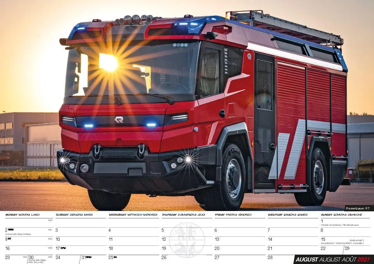 Bild: 9798893613438 | Feuerwehr Kalender 2027 | Retten Löschen Bergen | Kalender | 14 S.