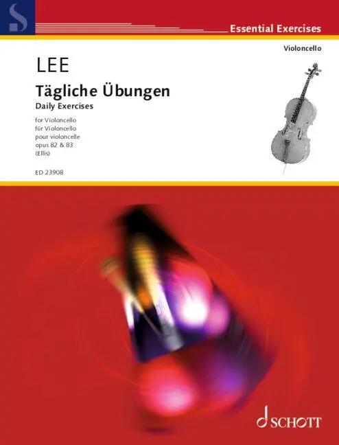 Cover: 842819123538 | Lee: Daily Exercises for Cello Op. 82, Op. 83 | Beverley Ellis | Buch