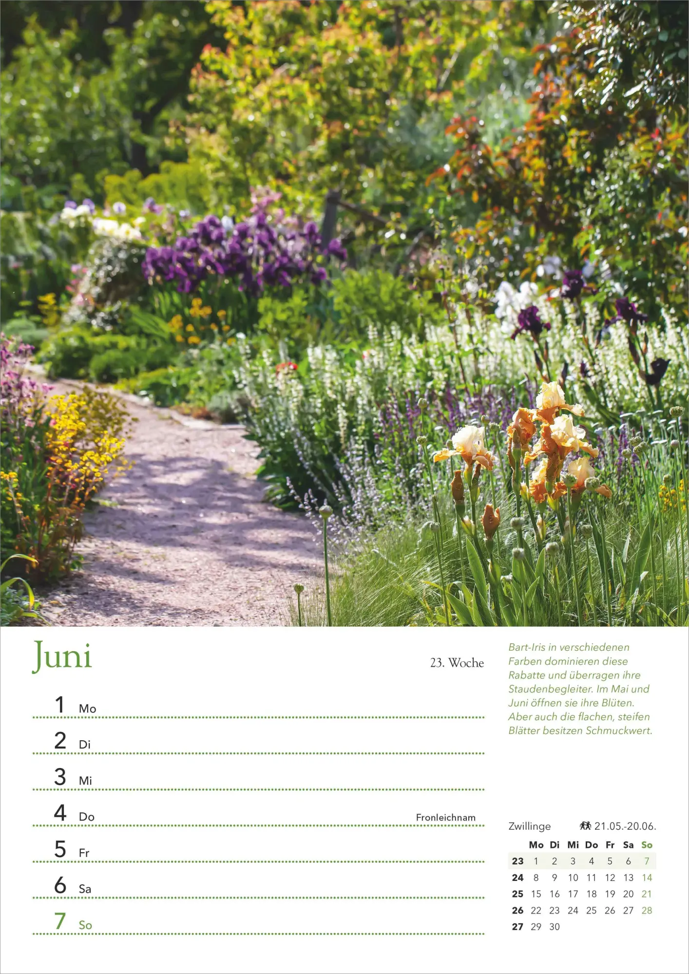 Bild: 4069095003538 | Ein Jahr in meinem Garten - Wochenkalender 2026 - Garten-Kalender...