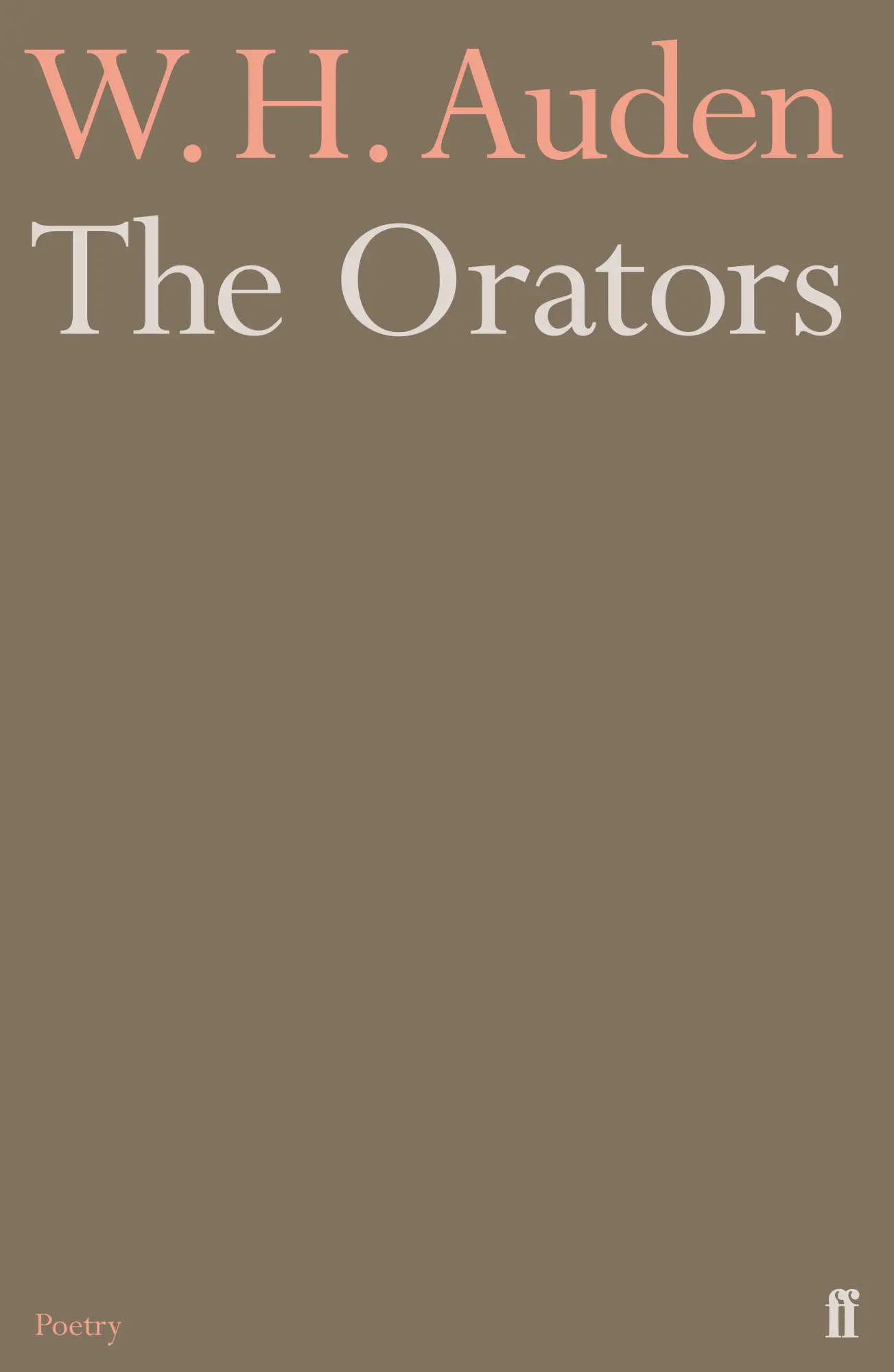 Cover: 9780571283538 | The Orators | W. H. Auden | Taschenbuch | Kartoniert / Broschiert