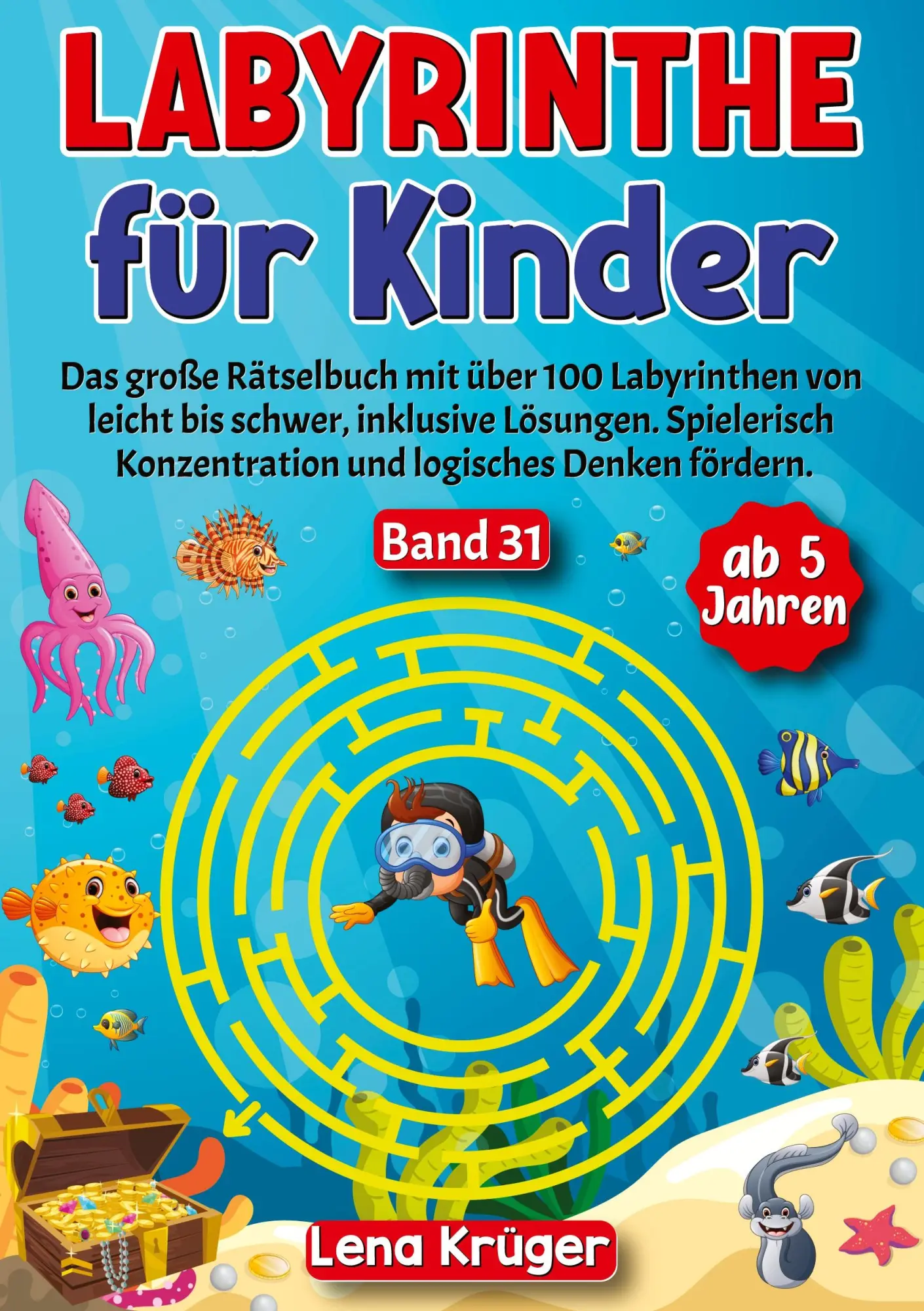 Cover: 9783384183538 | Labyrinthe für Kinder ab 5 Jahren - Band 31 | Lena Krüger | Buch