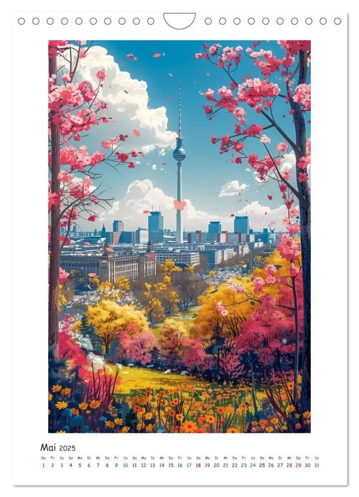 Bild: 9783457133538 | Städtereise durch Europa (Wandkalender 2025 DIN A4 hoch), CALVENDO...