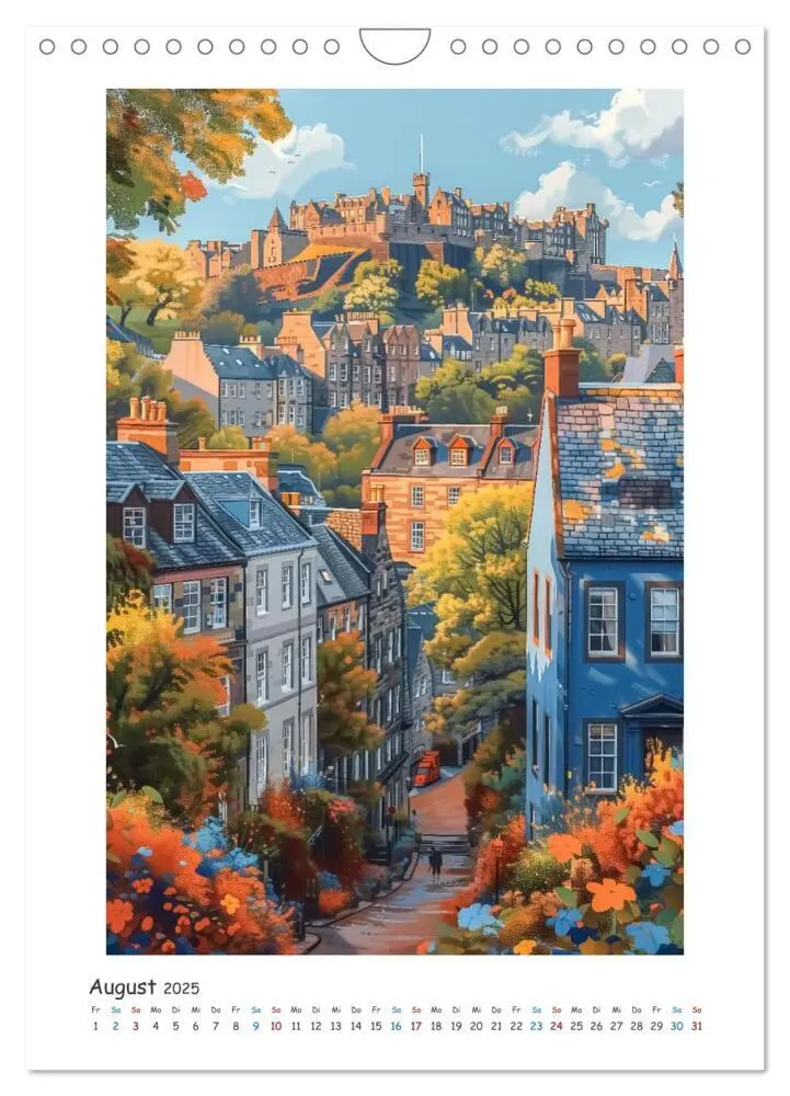 Bild: 9783457133538 | Städtereise durch Europa (Wandkalender 2025 DIN A4 hoch), CALVENDO...
