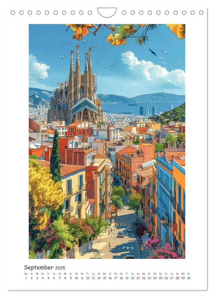 Bild: 9783457133538 | Städtereise durch Europa (Wandkalender 2025 DIN A4 hoch), CALVENDO...