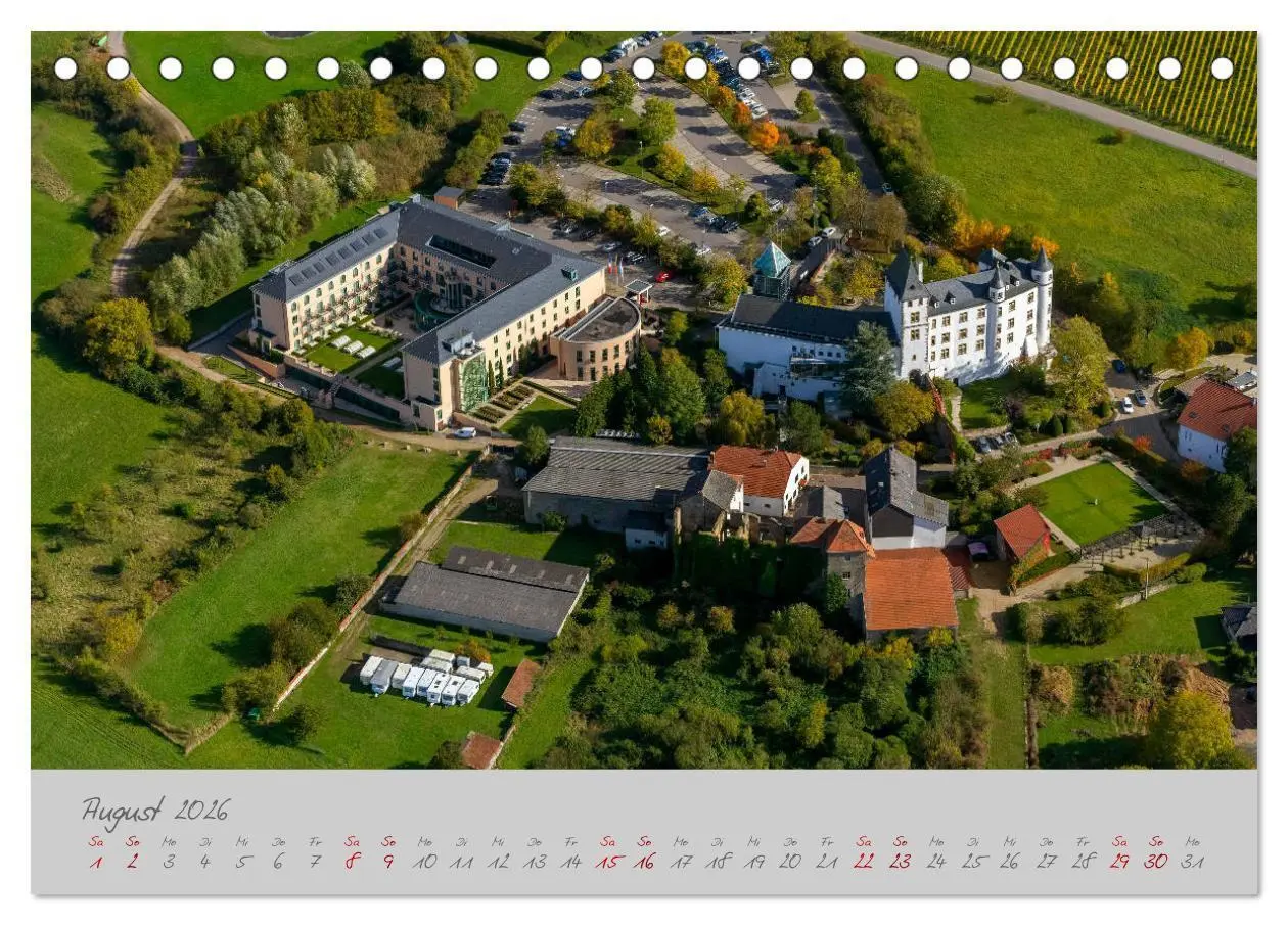 Bild: 9783457753538 | Saarland Weltkulturerbe und Wein (Tischkalender 2026 DIN A5 quer),...