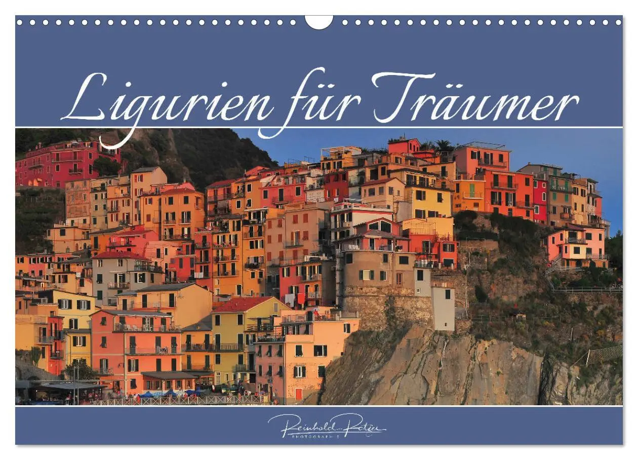 Cover: 9783457823538 | Ligurien für Träumer (Wandkalender 2026 DIN A3 quer), CALVENDO...