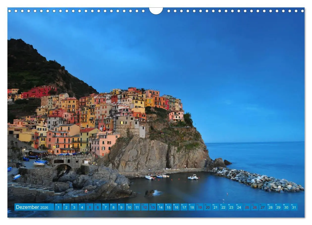 Bild: 9783457823538 | Ligurien für Träumer (Wandkalender 2026 DIN A3 quer), CALVENDO...