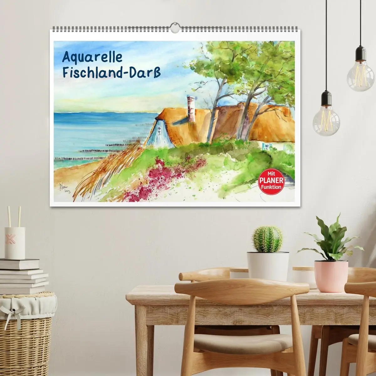 Bild: 9783457993538 | Aquarelle - Fischland-Darß (Wandkalender 2026 DIN A2 quer),...