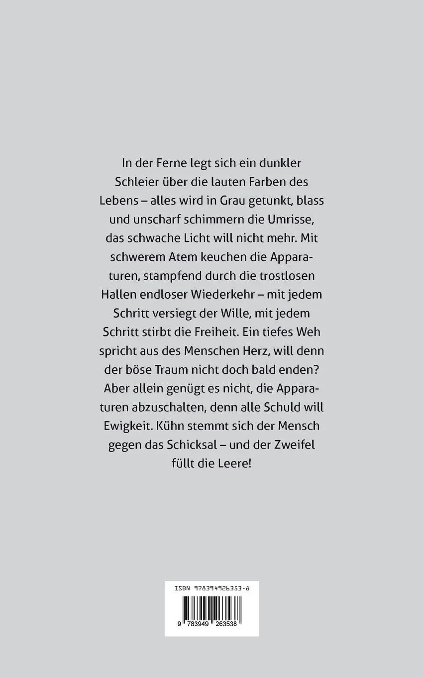 Rückseite: 9783949263538 | Fragmente eines Schuldigen | Alexander Merl | Taschenbuch | 110 S.