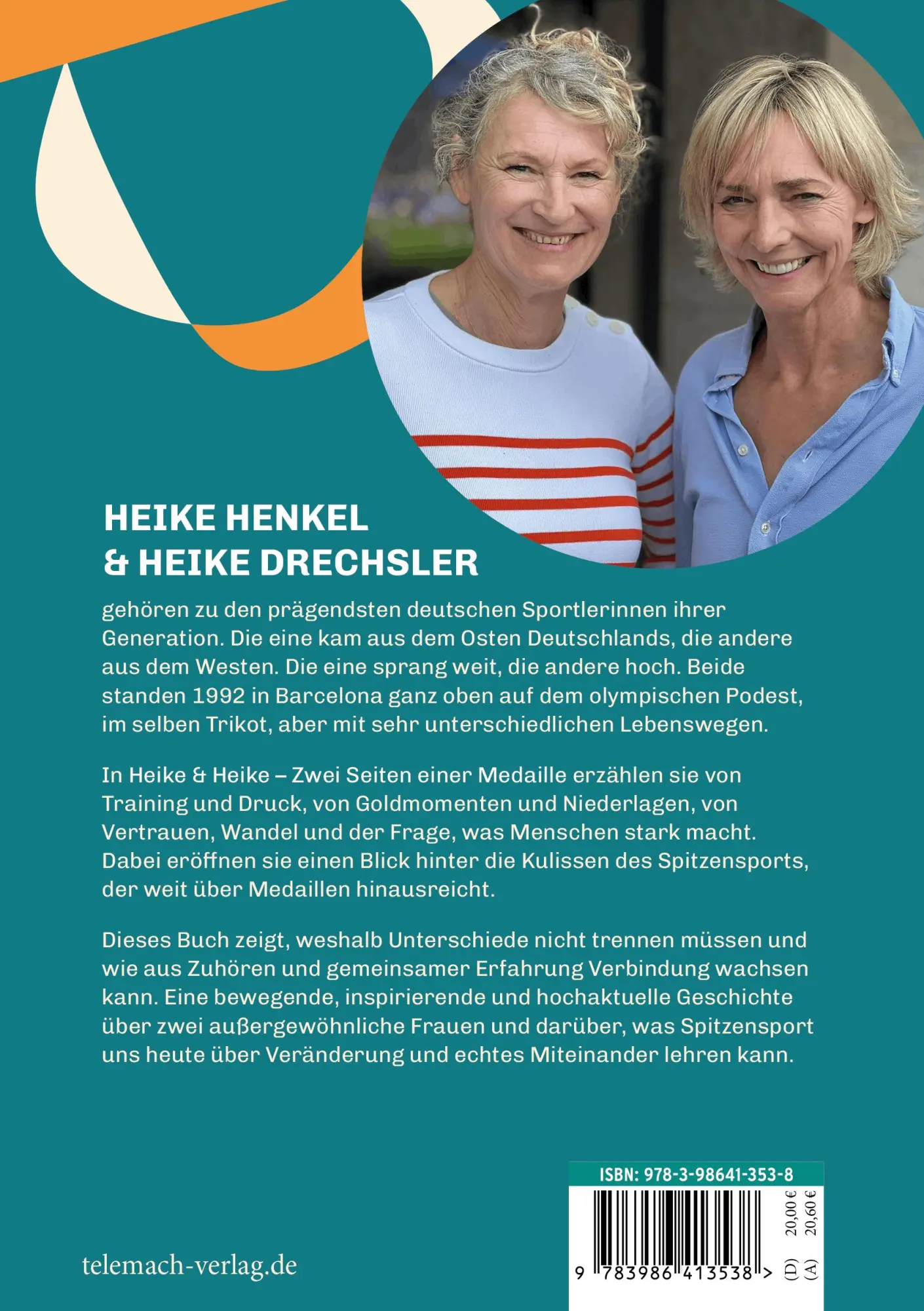 Rückseite: 9783986413538 | Heike &amp; Heike | Zwei Seiten einer Medaille | Heike Henkel (u. a.)