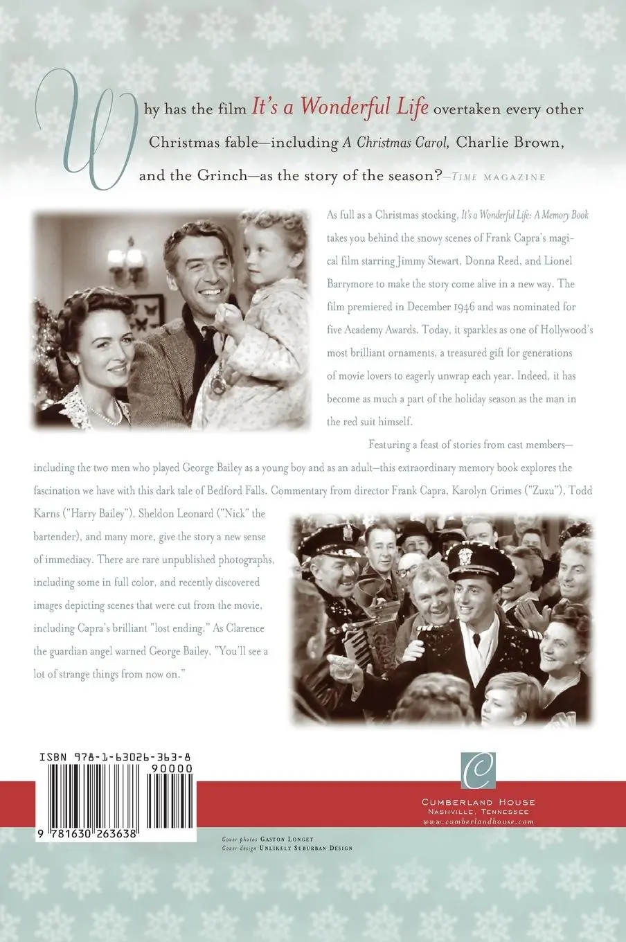Rückseite: 9781630263638 | It's a Wonderful Life | A Memory Book | Stephen Cox | Buch | Englisch