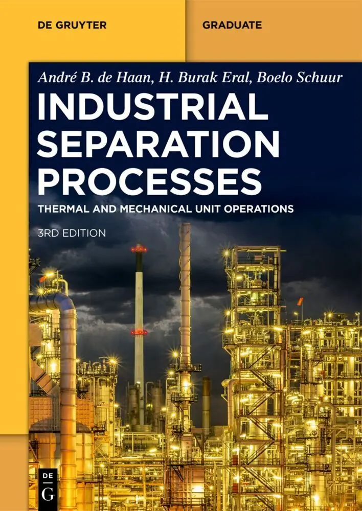 Cover: 9783111063638 | Industrial Separation Processes | André B. de Haan (u. a.) | Buch | XV