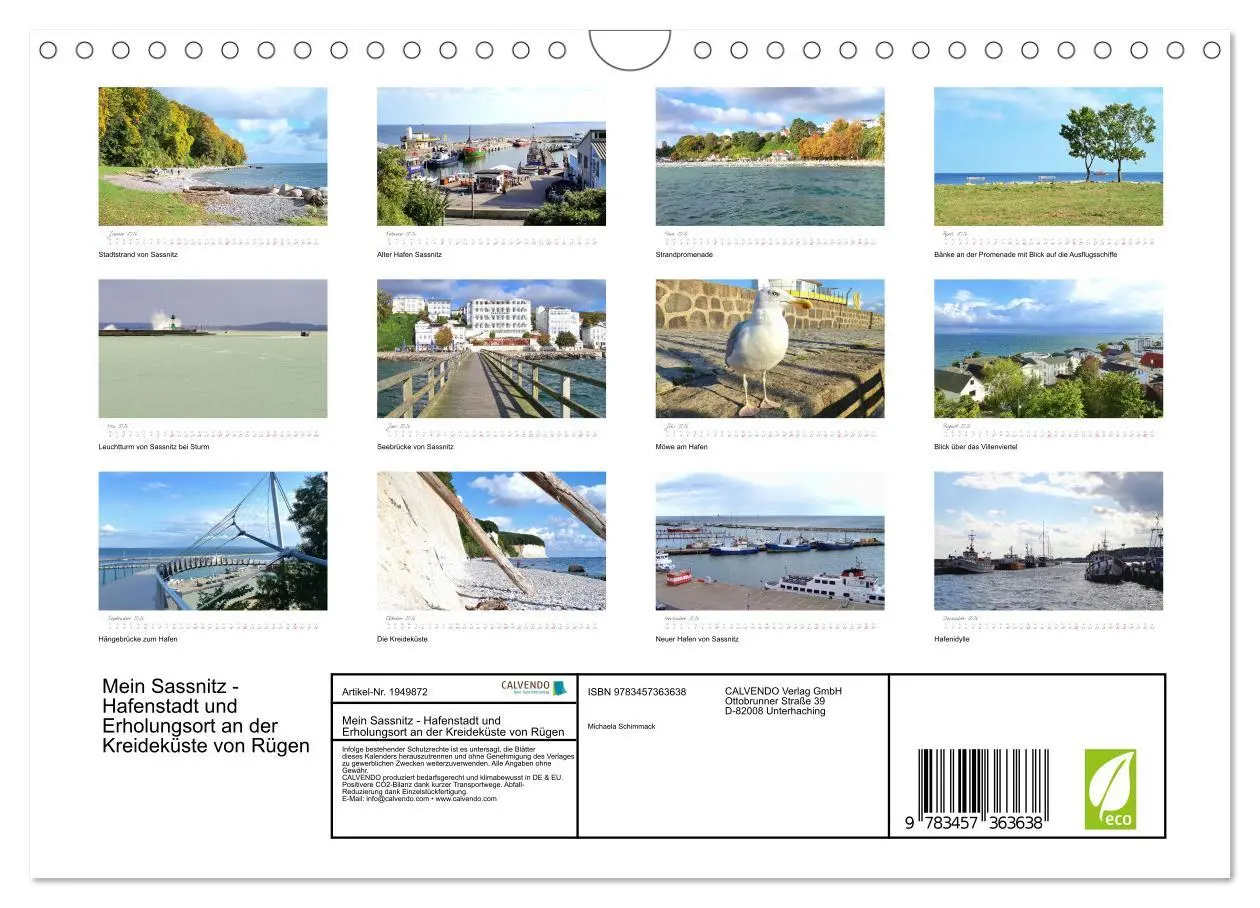 Bild: 9783457363638 | Mein Sassnitz - Hafenstadt und Erholungsort an der Kreideküste von...