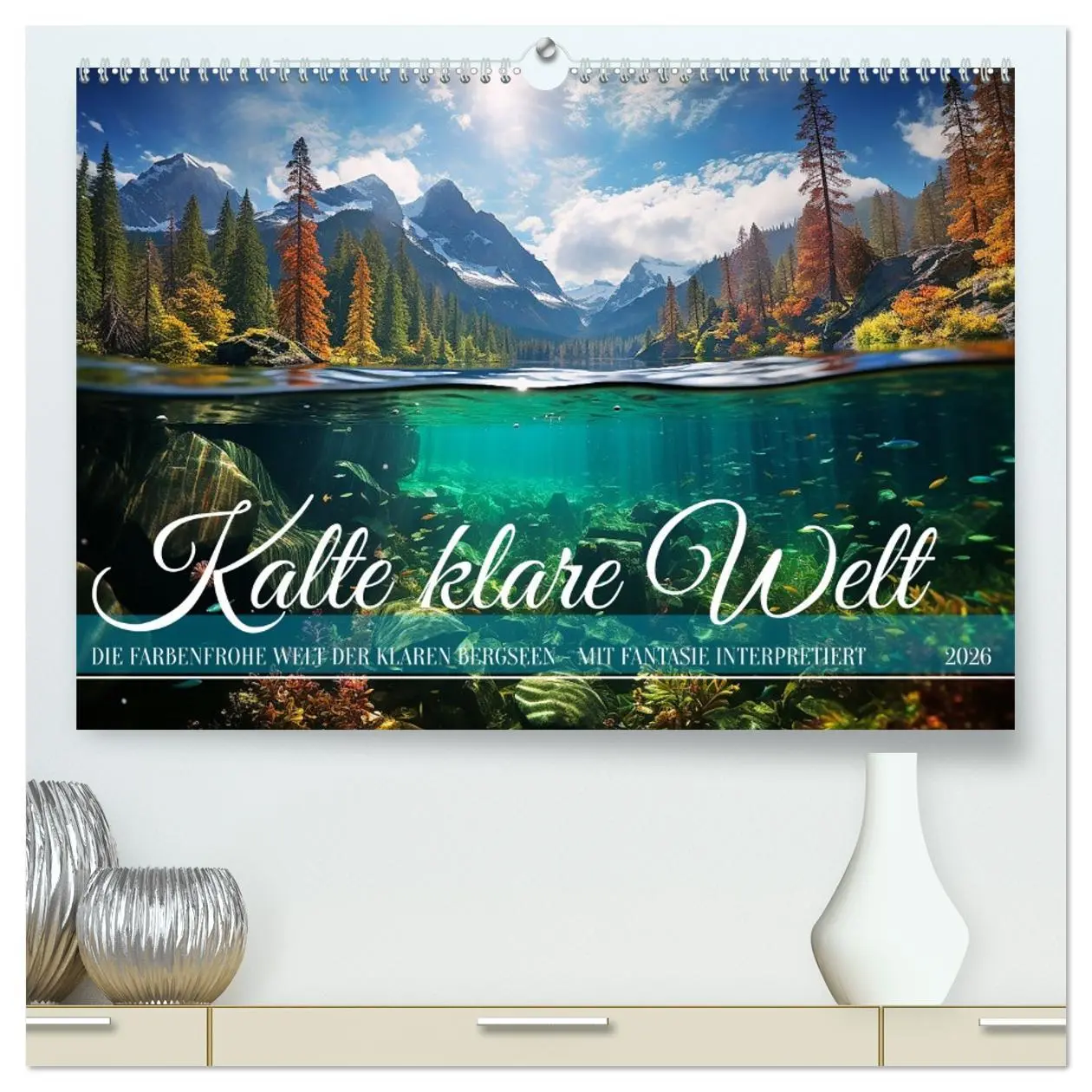 Cover: 9783457503638 | Kalte klare Welt (hochwertiger Premium Wandkalender 2026 DIN A2...