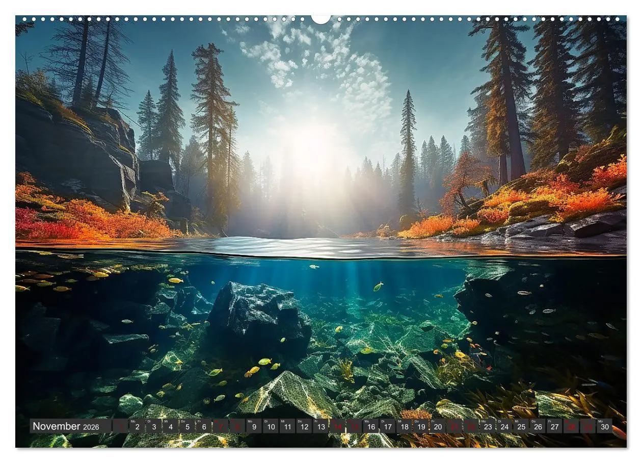 Bild: 9783457503638 | Kalte klare Welt (hochwertiger Premium Wandkalender 2026 DIN A2...