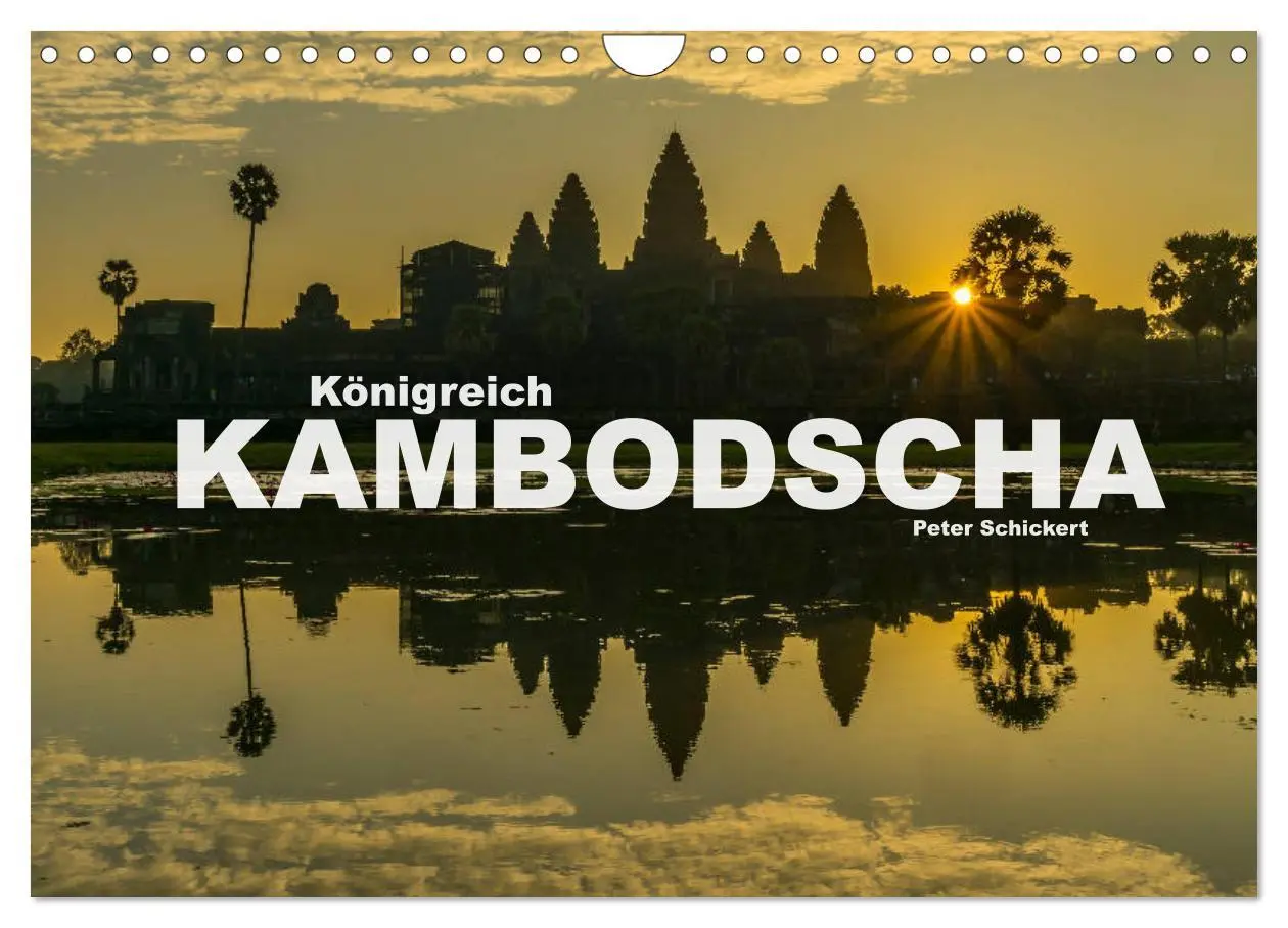 Cover: 9783457813638 | Königreich Kambodscha (Wandkalender 2026 DIN A4 quer), CALVENDO...