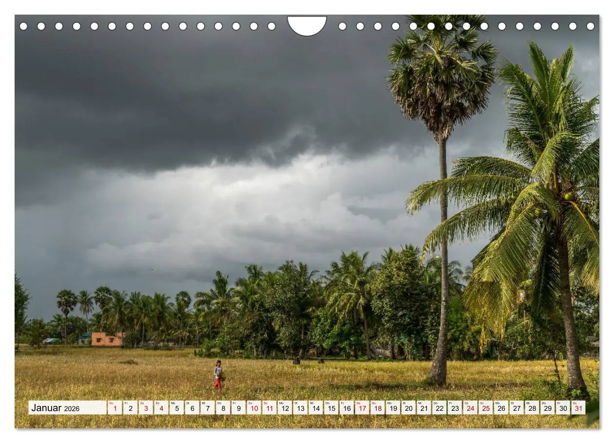 Bild: 9783457813638 | Königreich Kambodscha (Wandkalender 2026 DIN A4 quer), CALVENDO...