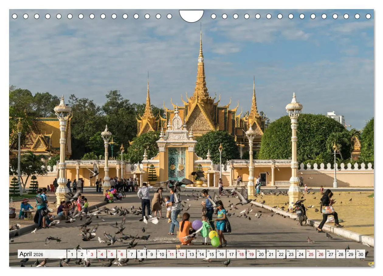 Bild: 9783457813638 | Königreich Kambodscha (Wandkalender 2026 DIN A4 quer), CALVENDO...