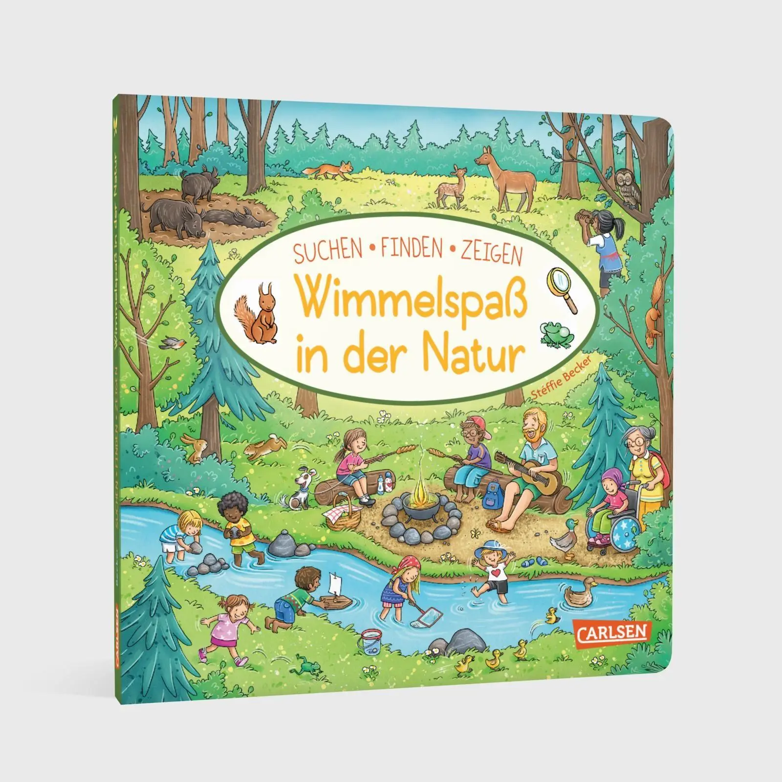 Bild: 9783551173638 | Wimmelspaß in der Natur | Stéffie Becker | Buch | 12 S. | Deutsch