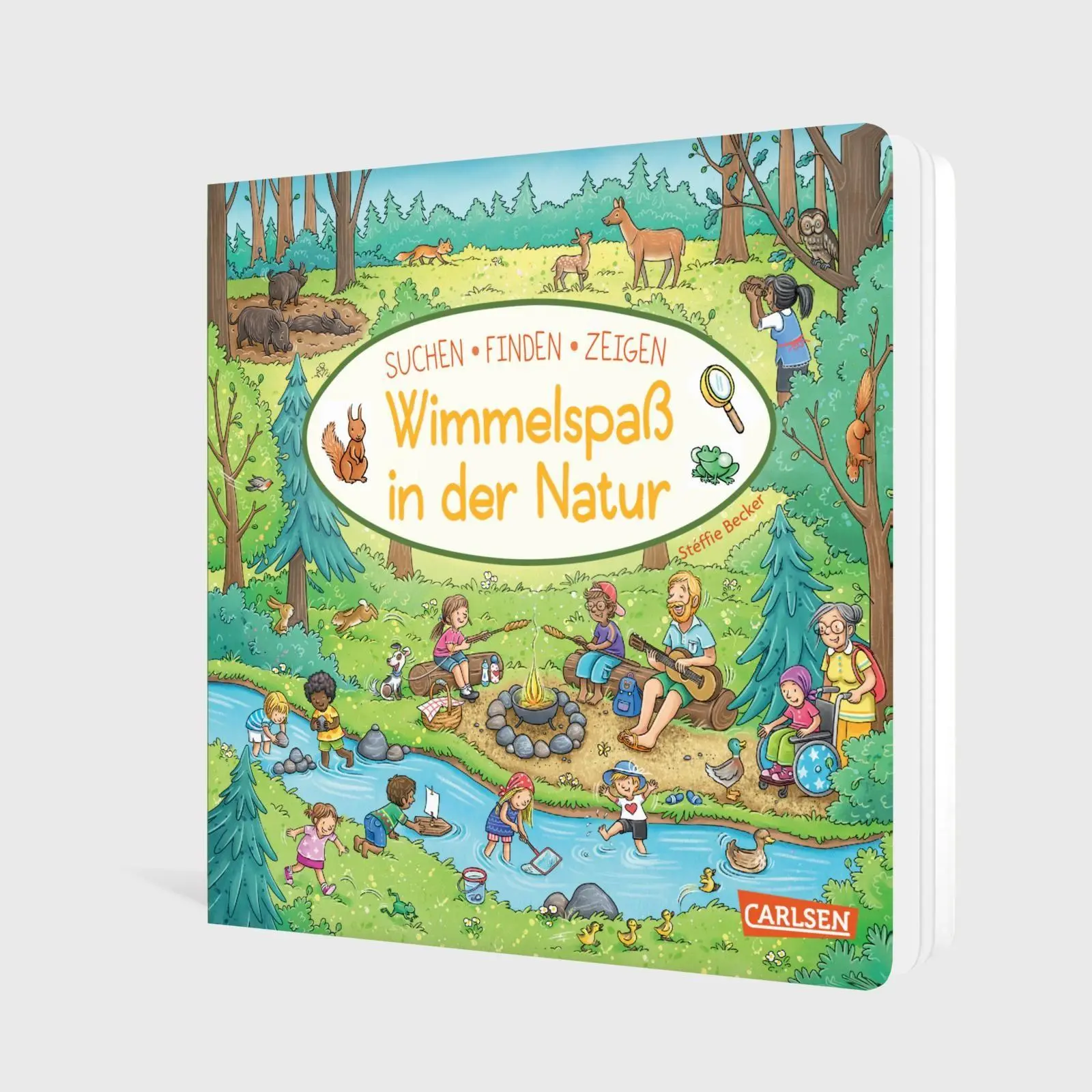 Bild: 9783551173638 | Wimmelspaß in der Natur | Stéffie Becker | Buch | 12 S. | Deutsch