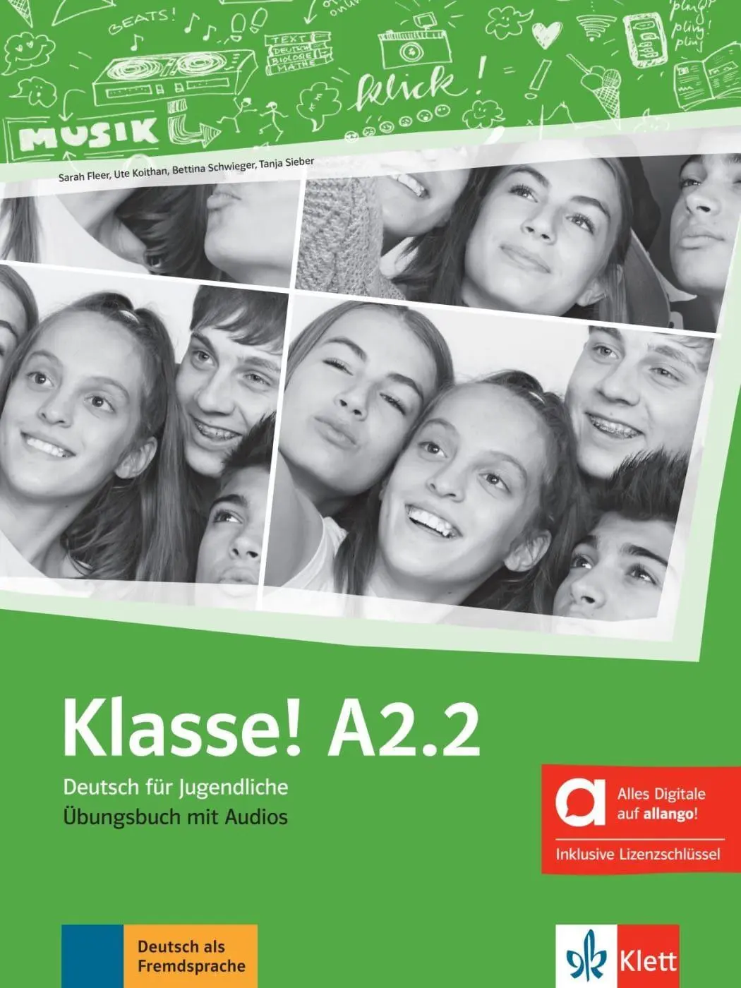 Cover: 9783126073738 | Klasse! A2.2 - Hybride Ausgabe allango. Übungsbuch mit Audios...