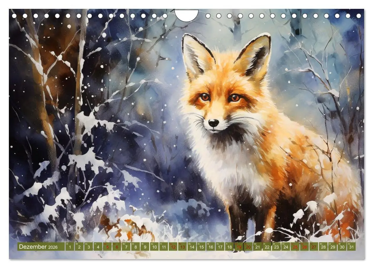 Bild: 9783457353738 | Zwölf Monate im Wald (Wandkalender 2026 DIN A4 quer), CALVENDO...