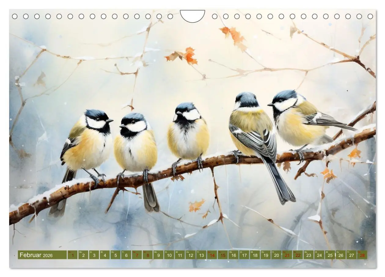 Bild: 9783457353738 | Zwölf Monate im Wald (Wandkalender 2026 DIN A4 quer), CALVENDO...