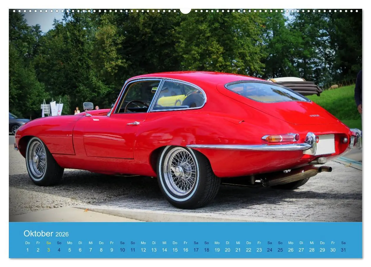 Bild: 9783457663738 | Jaguar E-Type Memorial (hochwertiger Premium Wandkalender 2026 DIN...