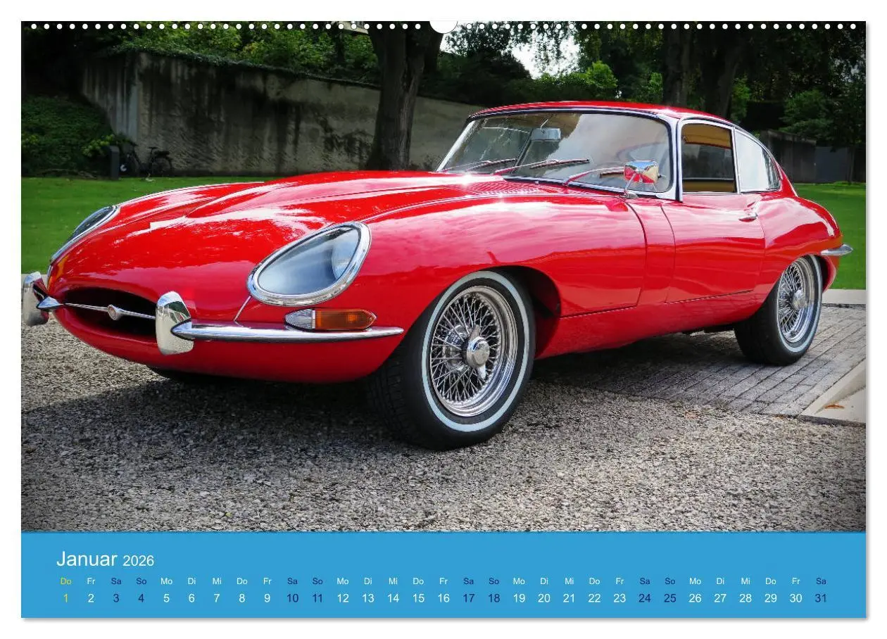 Bild: 9783457663738 | Jaguar E-Type Memorial (hochwertiger Premium Wandkalender 2026 DIN...