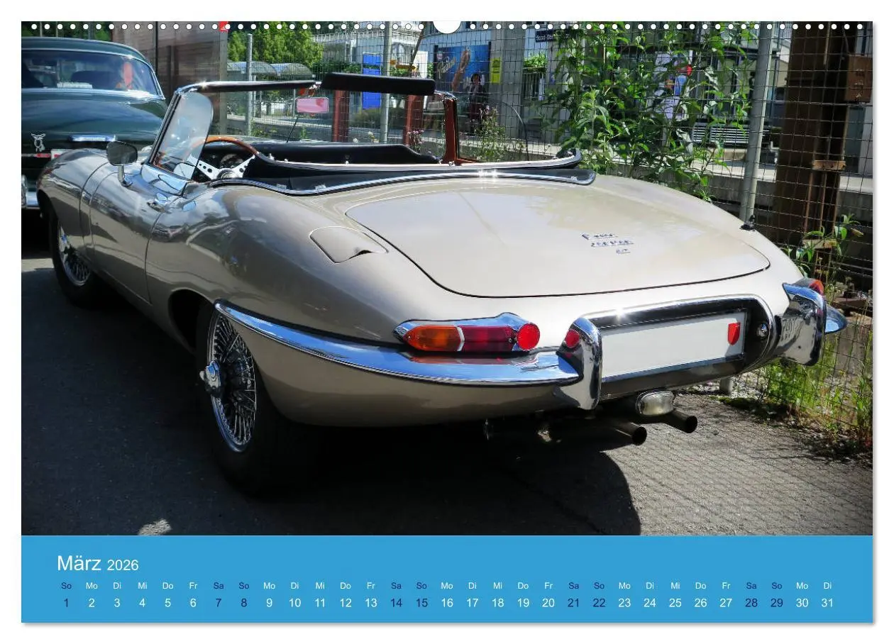 Bild: 9783457663738 | Jaguar E-Type Memorial (hochwertiger Premium Wandkalender 2026 DIN...