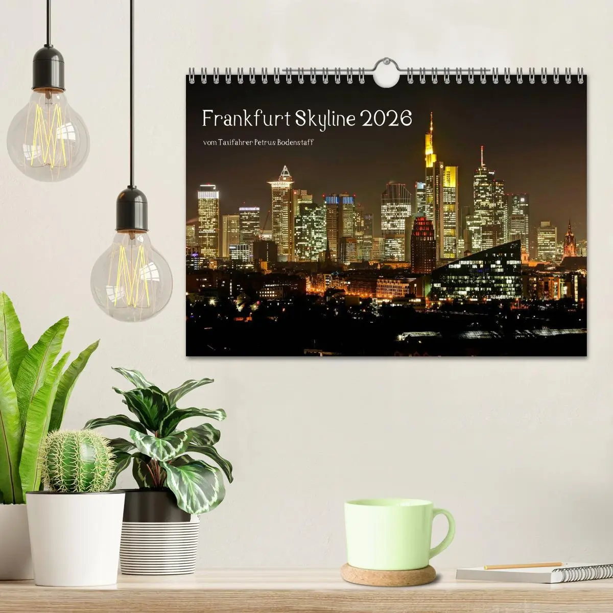 Bild: 9783516063738 | Frankfurt Skyline von Petrus Bodenstaff (Wandkalender 2026 DIN A4...