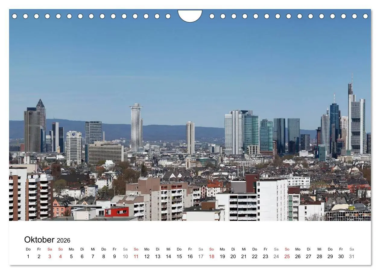 Bild: 9783516063738 | Frankfurt Skyline von Petrus Bodenstaff (Wandkalender 2026 DIN A4...