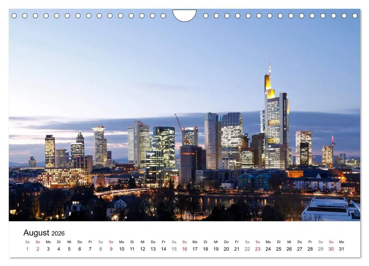 Bild: 9783516063738 | Frankfurt Skyline von Petrus Bodenstaff (Wandkalender 2026 DIN A4...