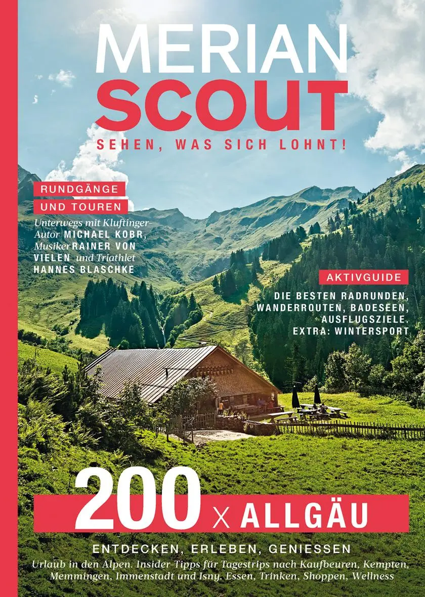 Cover: 9783834233738 | MERIAN Scout 20 - 200 x Allgäu | Jahreszeiten Verlag | Taschenbuch