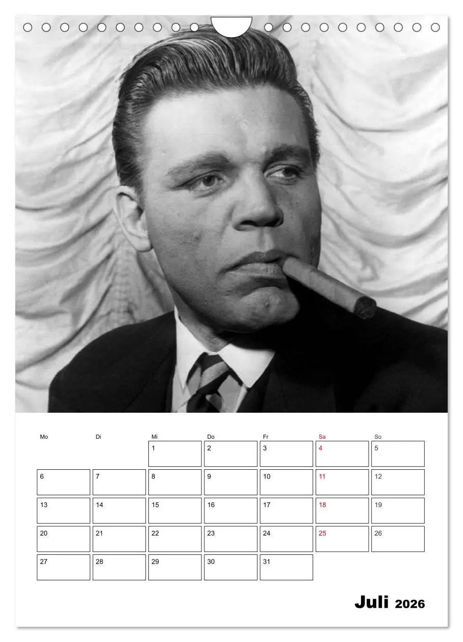 Bild: 9783516433838 | Leinwandhelden. Unvergessene Filmstars (Wandkalender 2026 DIN A4...