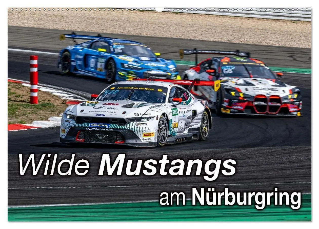 Cover: 9783516673838 | Wilde Mustangs am Nürburgring (Wandkalender 2026 DIN A2 quer),...